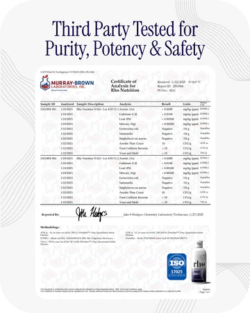 Liposomal NAD+ Supports Cellular Health